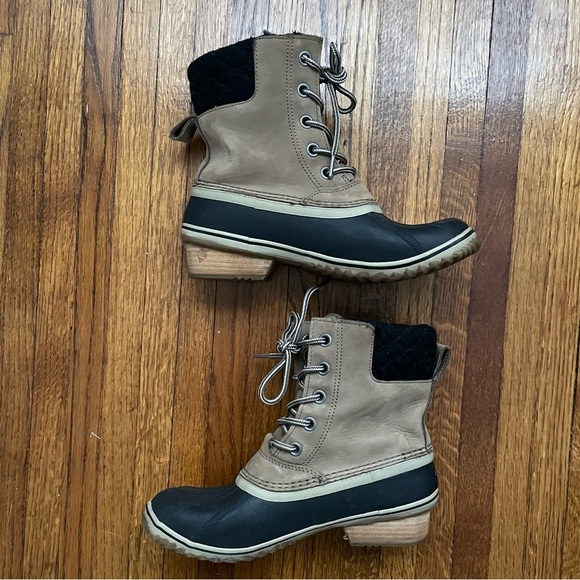 Sorel Slimpack Lace II Duck Boots - Picture 3 of 10